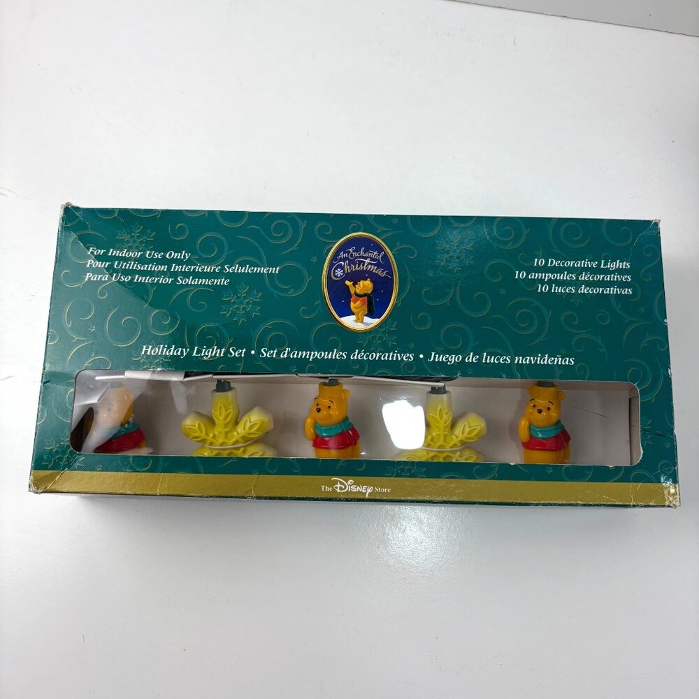 NOS The Disney Store An Enchanted Christmas Winnie The Pooh Indoor Holiday Light